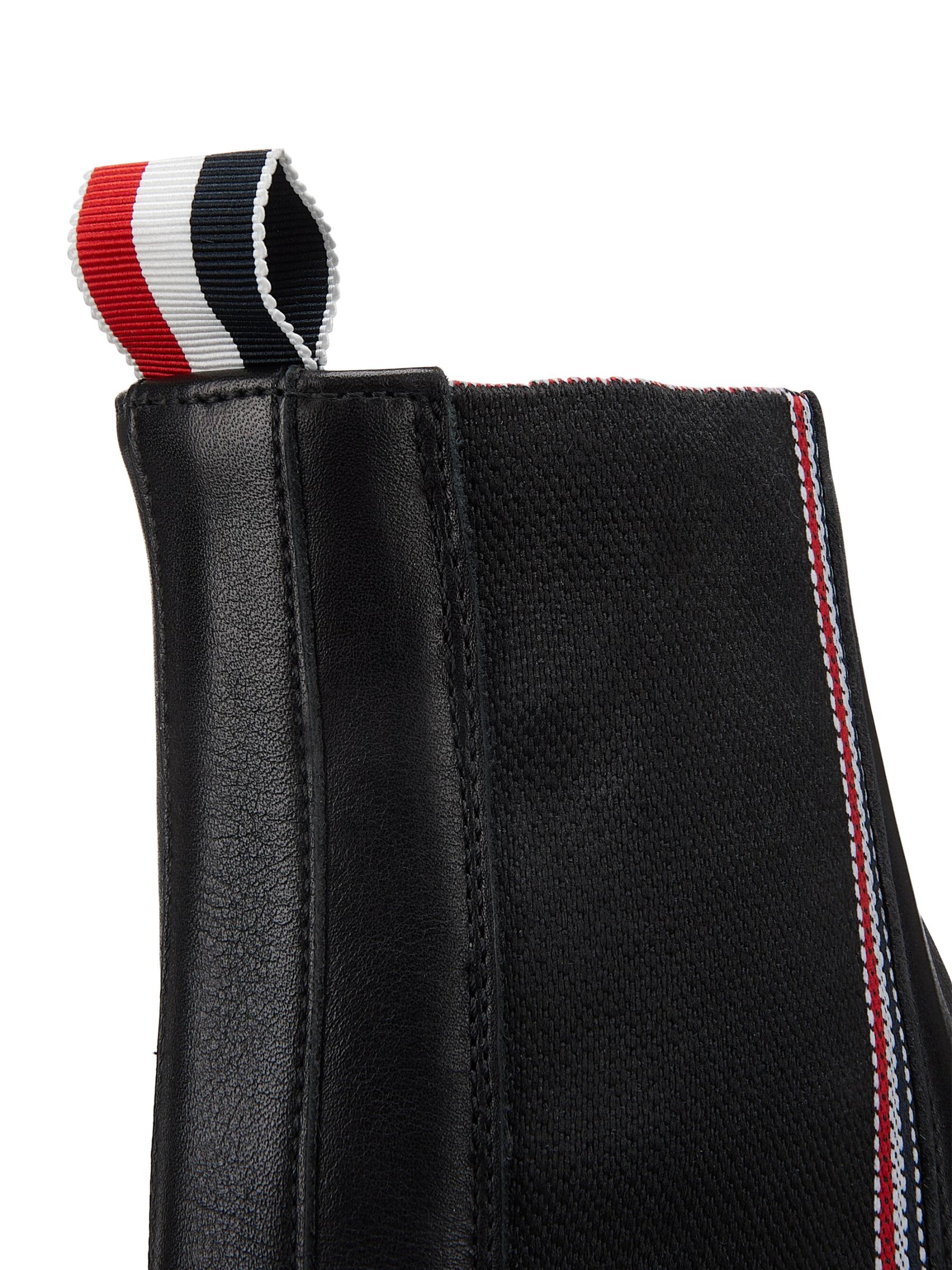 Shop Thom Browne - Leather Chelsea Boots | Saks Fifth Avenue