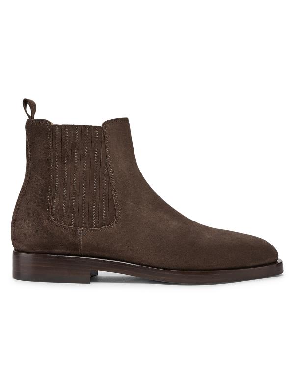 【関税＆送料込み】Brunello Cucinelli Suede Leather Chelsea Brunello Cucinelli Boots for Men | MR PORTER