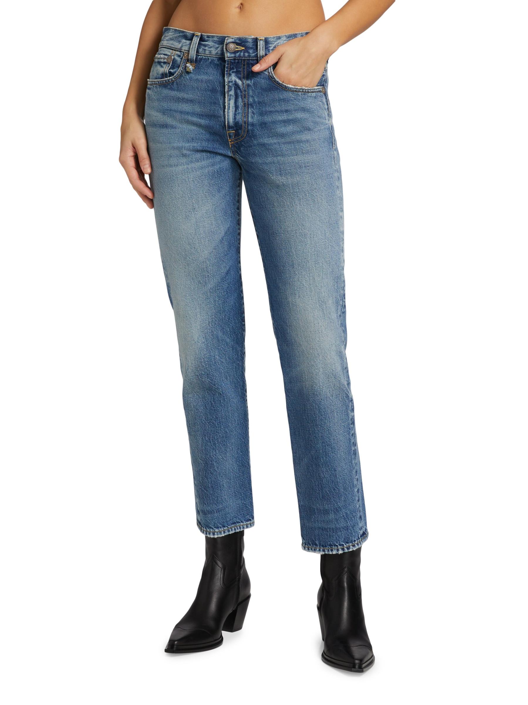 【R13】ロミオ・ジャン R13 Romeo Crop Jeans | Saks Fifth Avenue