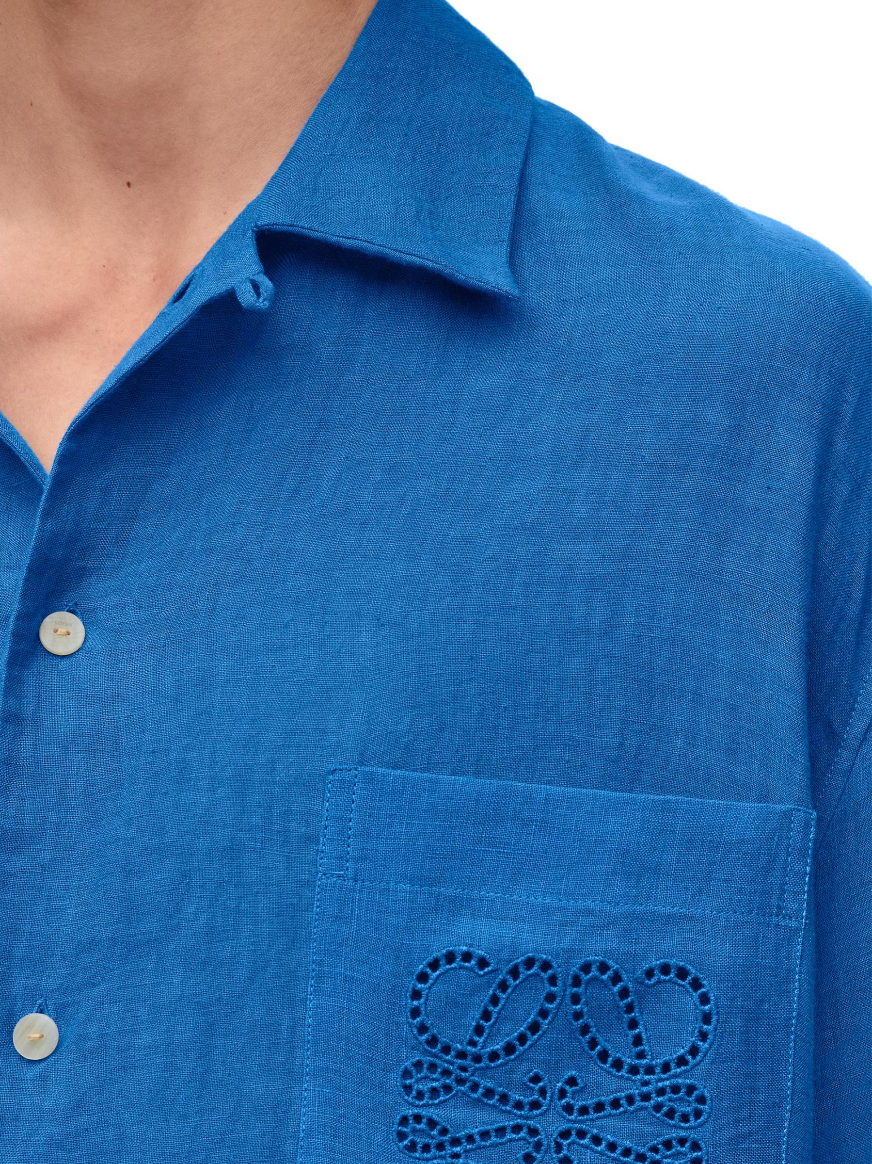 Loewe - ロエベ×ポーラ イビサ リネンブレンドキャンプシャツ を