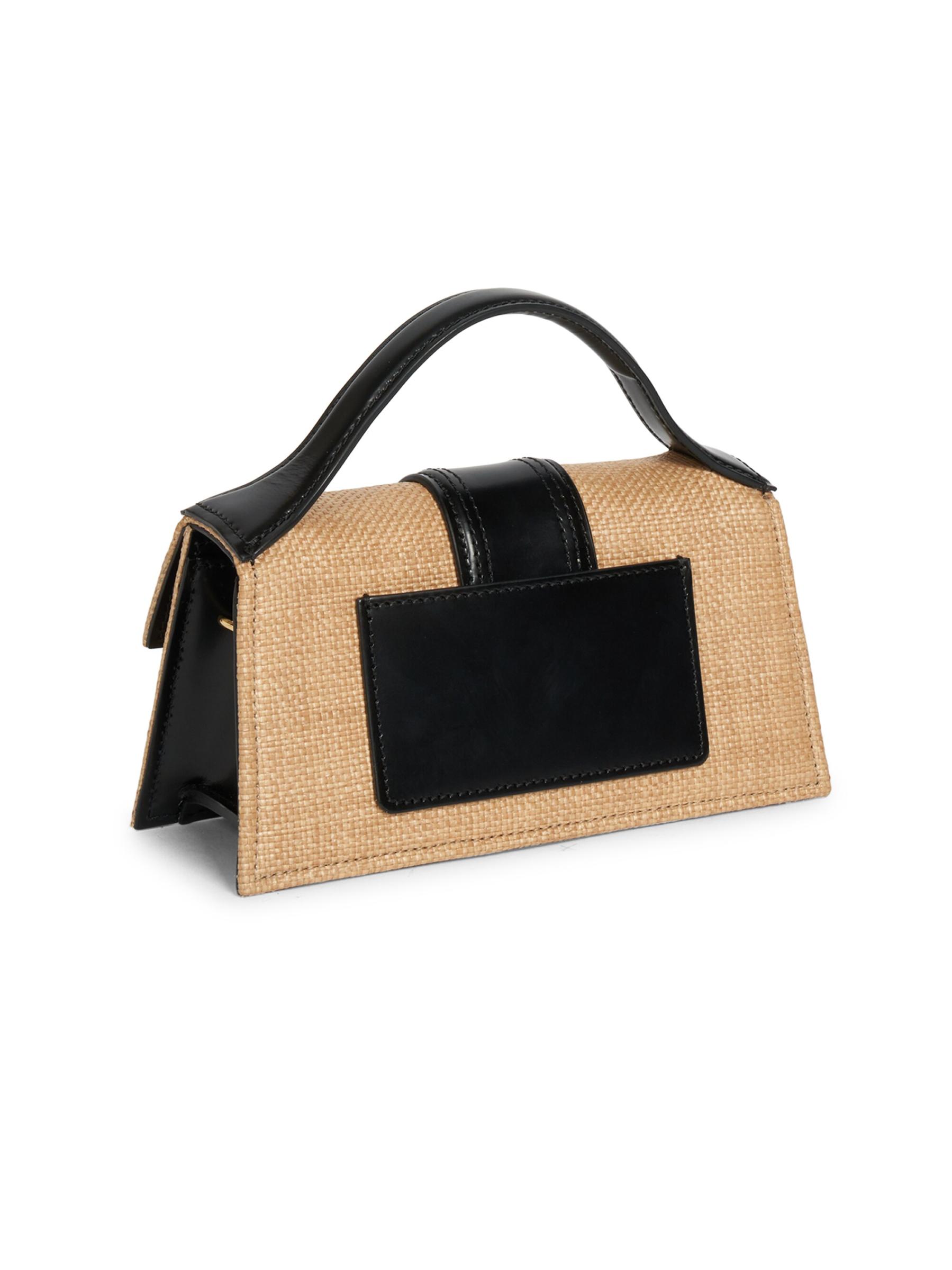 ☆関税込☆Jacquemus★ル・バンビーノ ミニ ハンドバッグ Jacquemus - ミニ・ル・バンビーノ レザートップハンドルバッグ