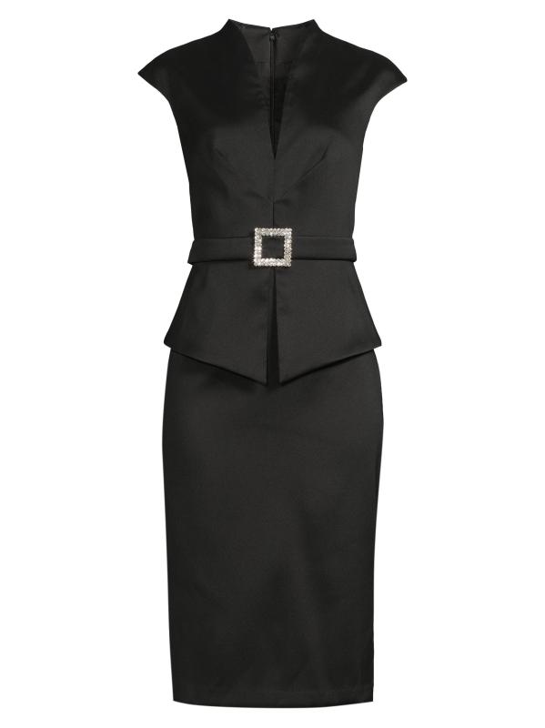 فستان كوكتيل ميكادو ميدي ستريتش