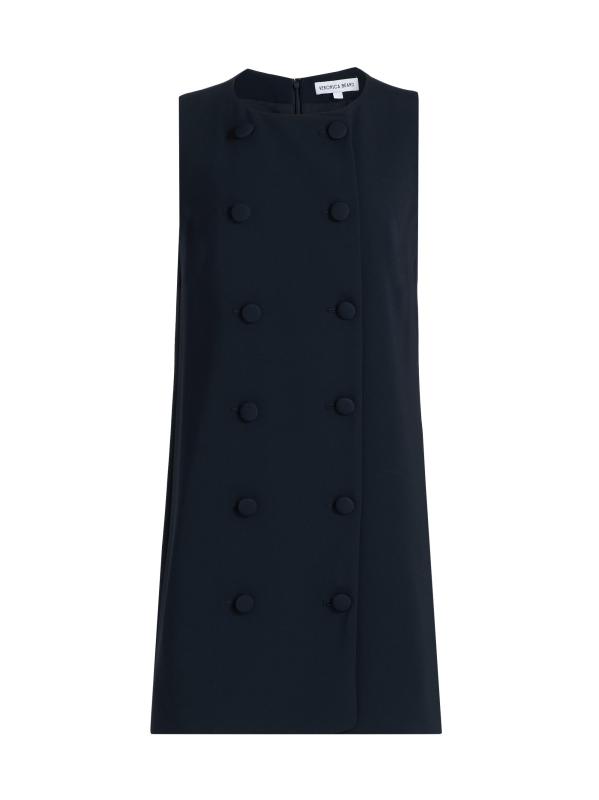 فستان قصير قصير قصير بصدر مزدوج من Alaya