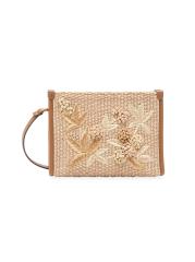 ショルダーバッグ Etro Perforated Raffia Shoulder Bag 6c801869-e235-4836-9373-