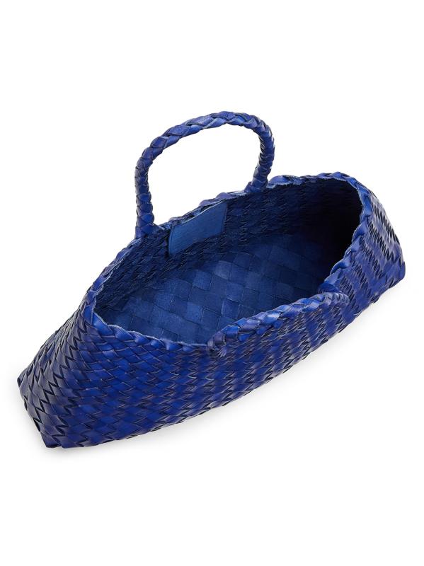 Shop Dragon Diffusion Santa Croce Woven Leather Tote Bag Saks