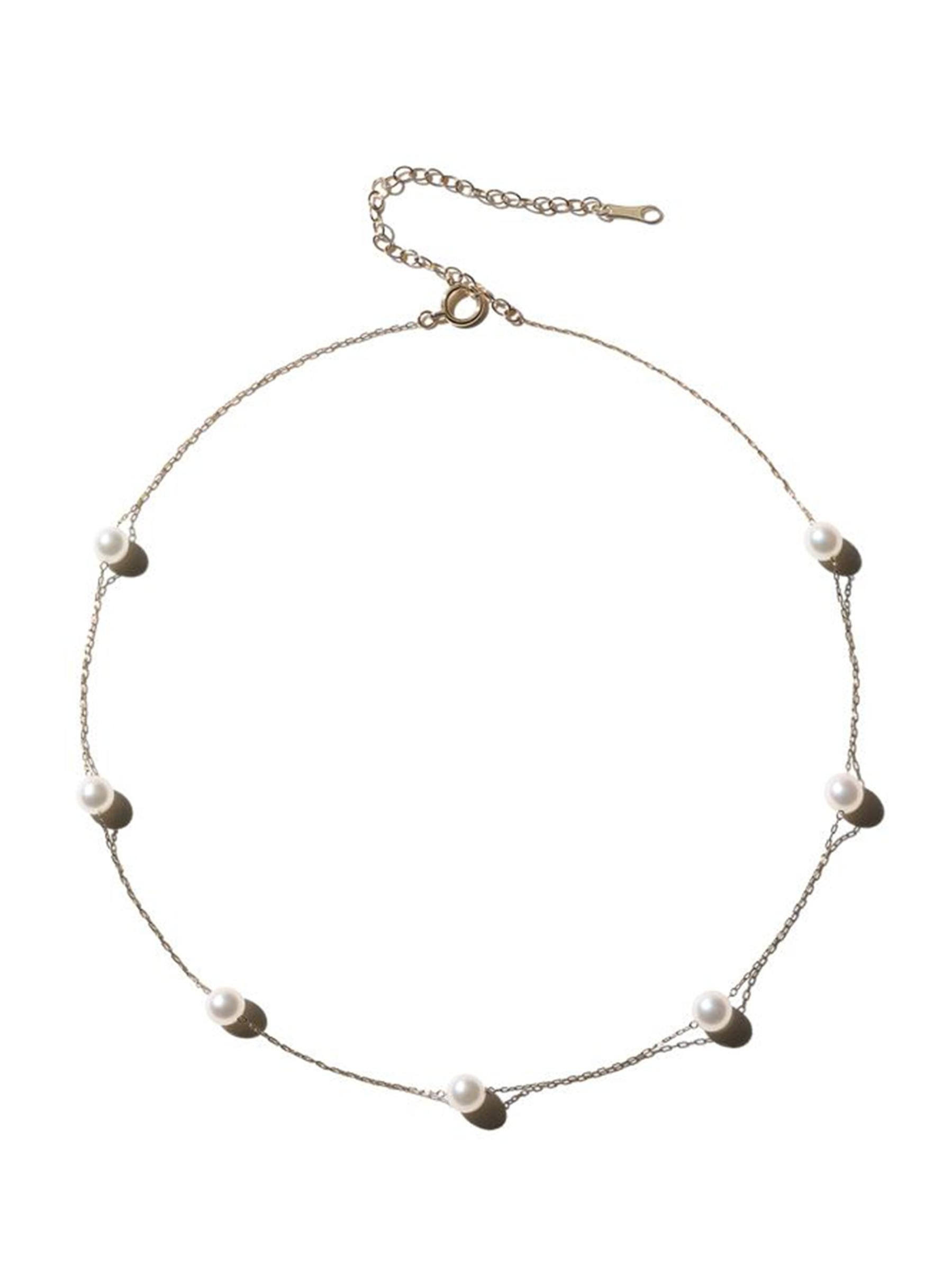 Shop Mizuki - Sea of Beauty 14K-Yellow-Gold & Akoya Cultured Shop Mizuki - Sea of Beauty 14K-Yellow-Gold & Akoya Cultured