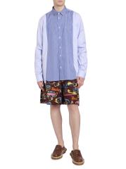 [SACAI]パッド入りキルティングシェルショーツ Sacai - カーレースプリント・ショーツ をオンライン購入 | Saks