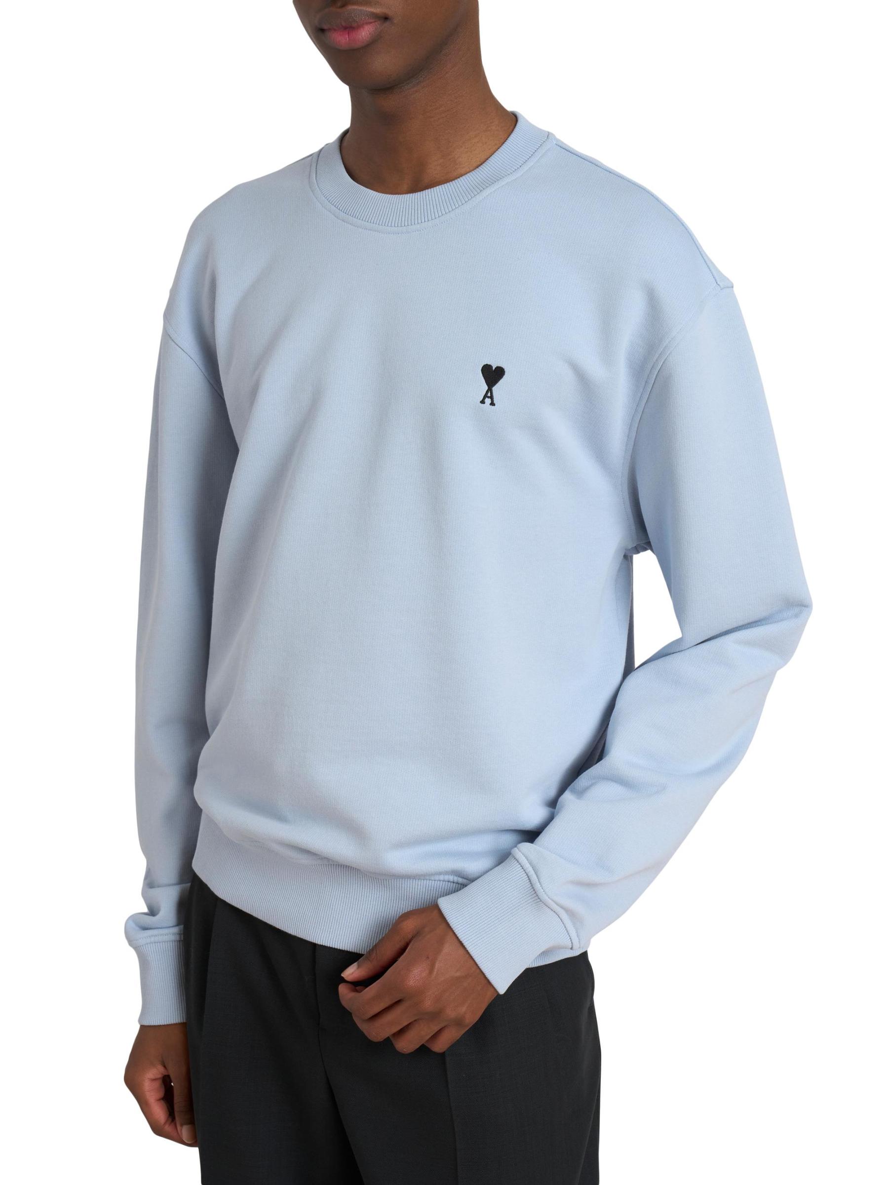 Shop AMI Paris - Contrasted Ami de Coeur Sweatshirt | Saks Fifth