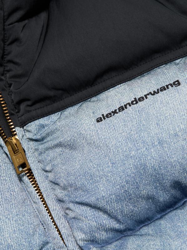 #6: جاكيت ترومب لاويل من الدنيم - أزرق أسود فاتح