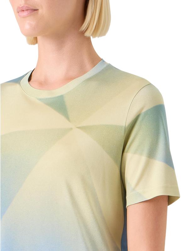 #5: تي شيرت حريري بطبعة صن بيم - متعدد الألوان