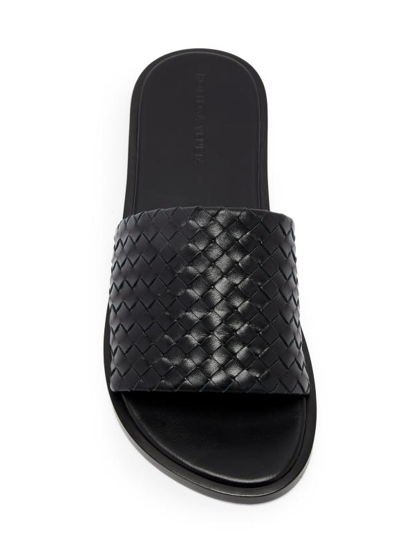 Bottega Veneta - エリオ イントレチャート レザーサンダル を