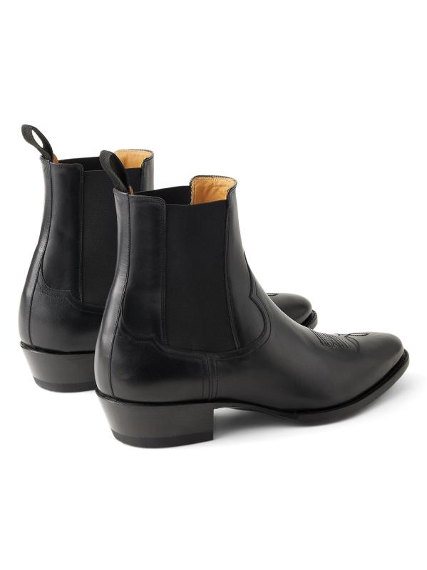 #3: أحذية تشيلسي الغربية - أسود