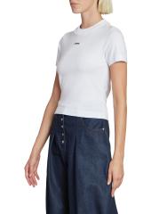 Jacquemus - グログラン・コットン・ロゴTシャツ をオンライン