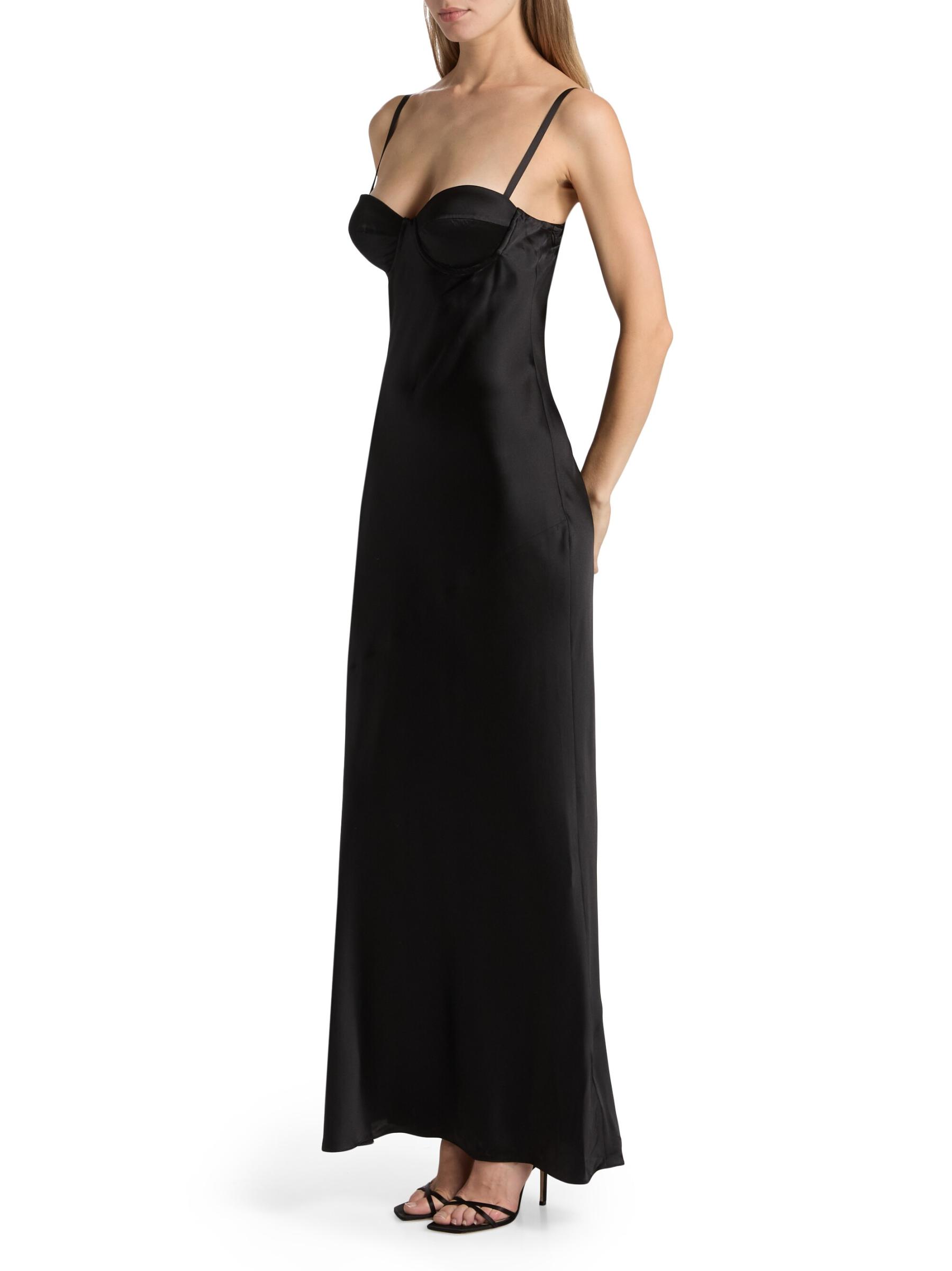 Sayla Bias-Cut Silk Slipdress