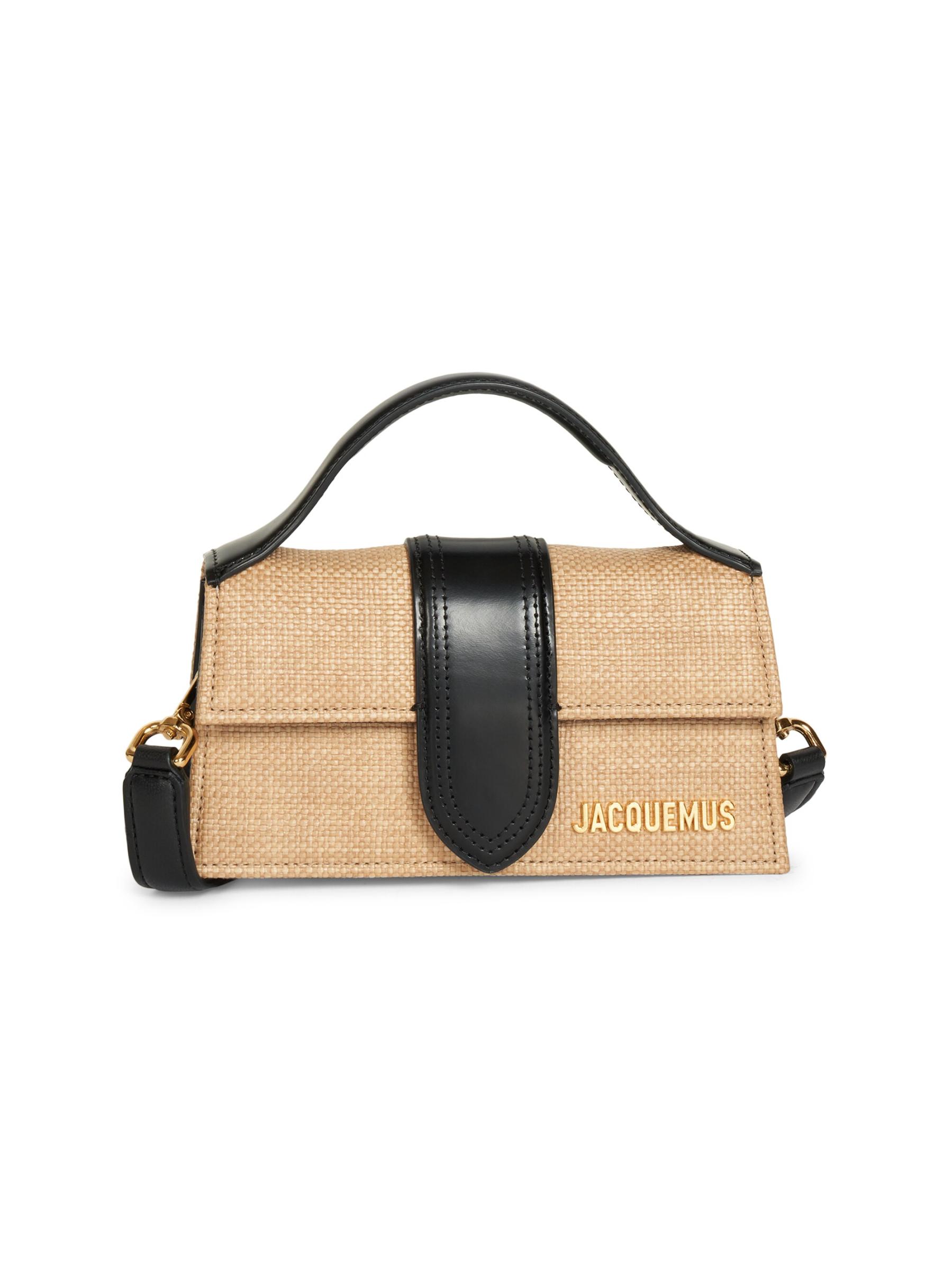 ☆人気☆【Jacquemus】☆ル・バンビーノ ミニ ハンドバッ.グ☆ Jacquemus - ミニ・ル・バンビーノ レザートップハンドルバッグ