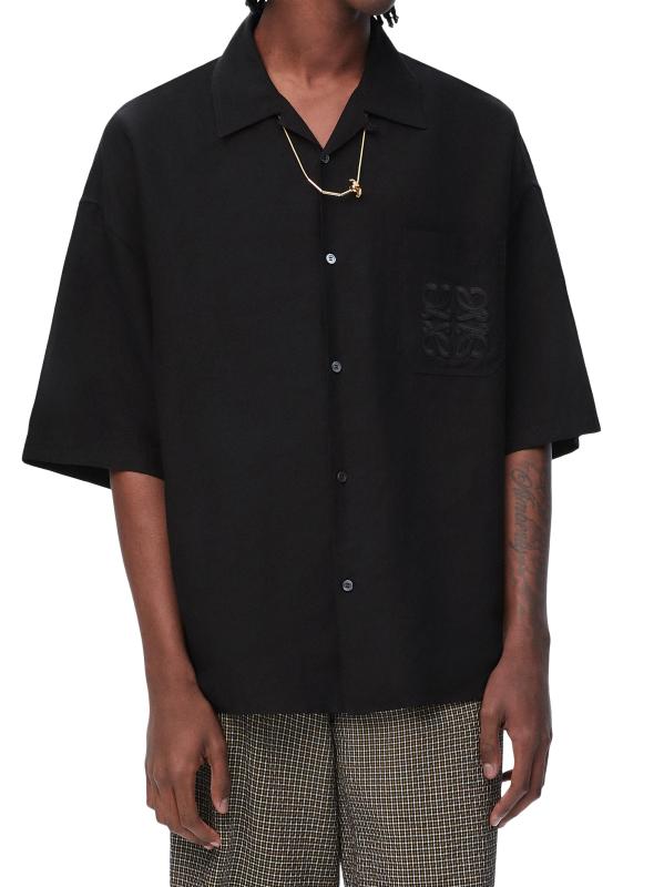 Shop Loewe - LOEWE x Paula's Ibiza Monogram Short-Sleeve Shirt
