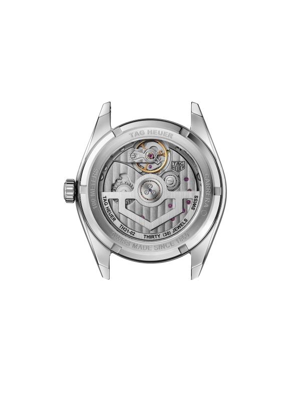 #6: ساعة كاريرا بسوار من الفولاذ المقاوم للصدأ/41 مم - فولاذ مقاوم للصدأ