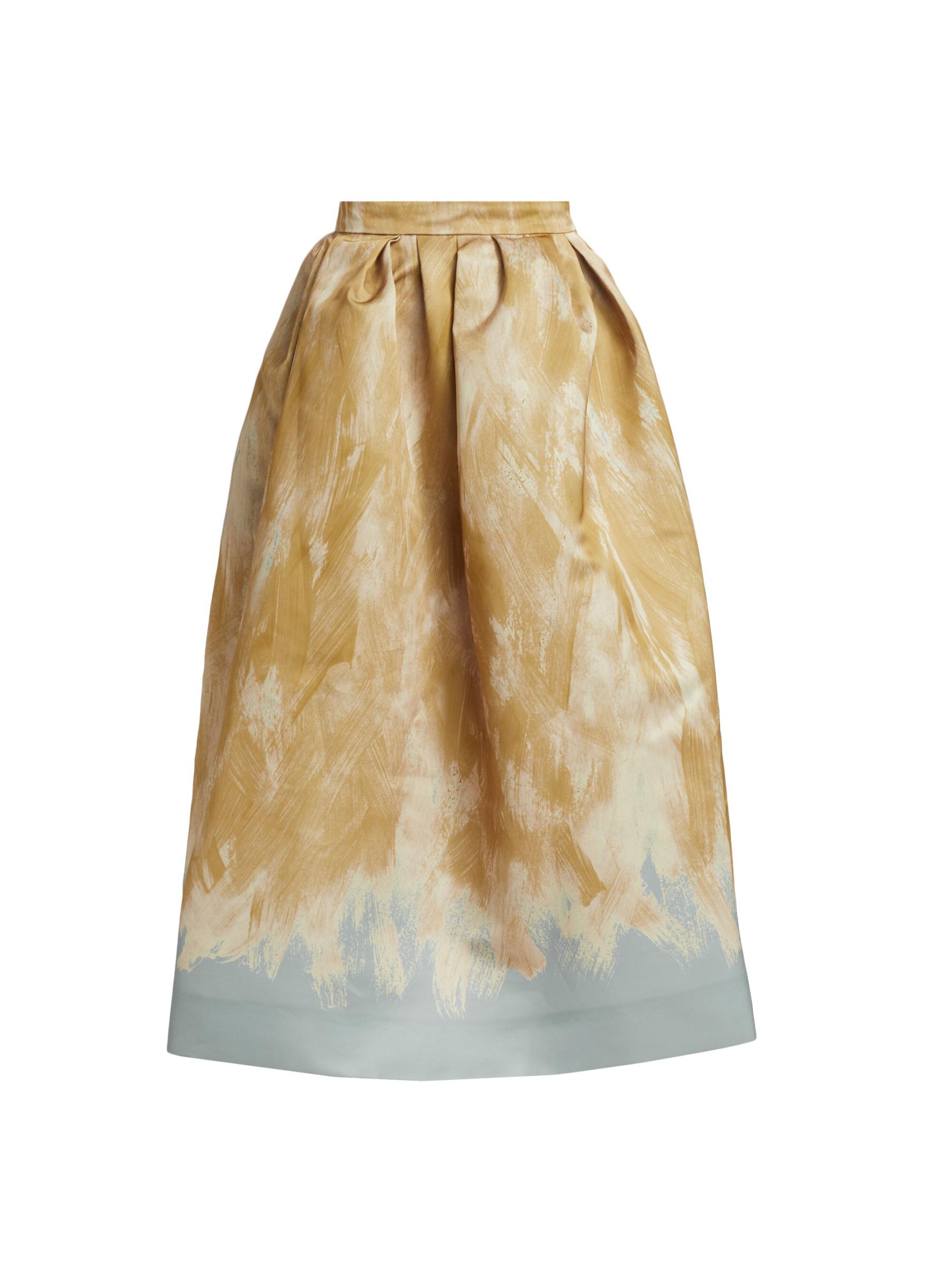 スカート Dries Van Noten SS25 'Soni' skirt (2510108201036 703) Shop Dries Van Noten - Soni Bis Midi-Skirt | Saks Fifth