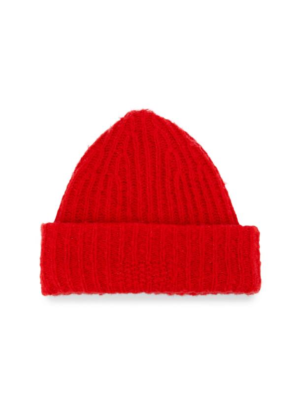 #1: قبعة صغيرة من الصوف المضلع على شكل سحابة - الفلفل الحار