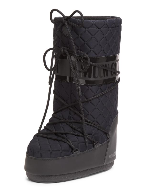 人気【ムーンブーツ】アイコンローキルティングブーツ ブラック Moon Boot - アイコン・キルティング・ブーツ をオンライン購入