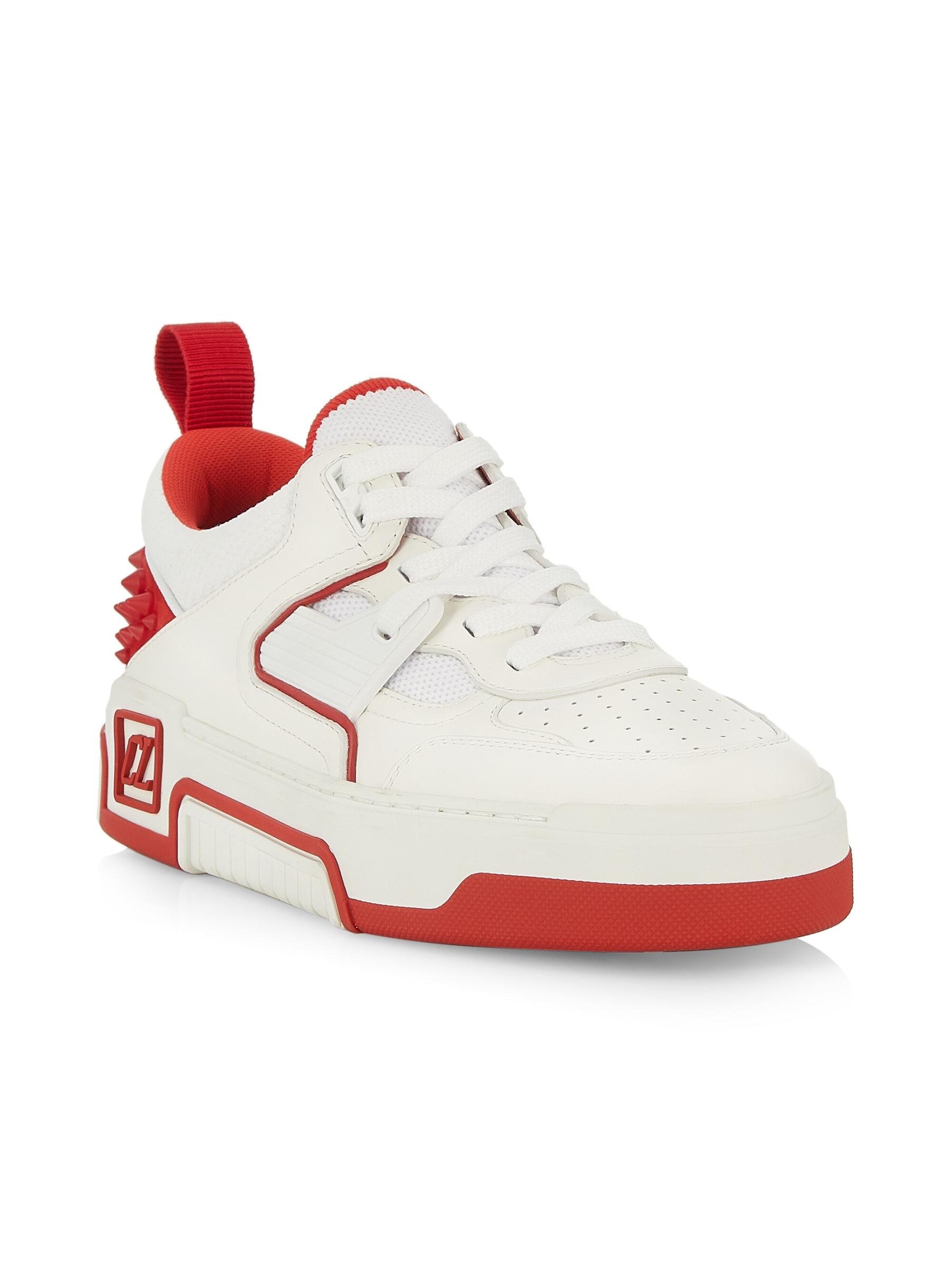 【Christian Louboutin】アストロルビ ロートップ スニーカー Christian Louboutin - アストロルビ・レザー・ロー・トップ