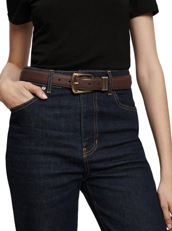 #2: حزام آرك من الجلد المعدني المختلط - إسبريسو