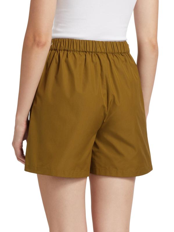 Shop Max Mara - Haway Cotton Poplin Shorts | Saks Fifth