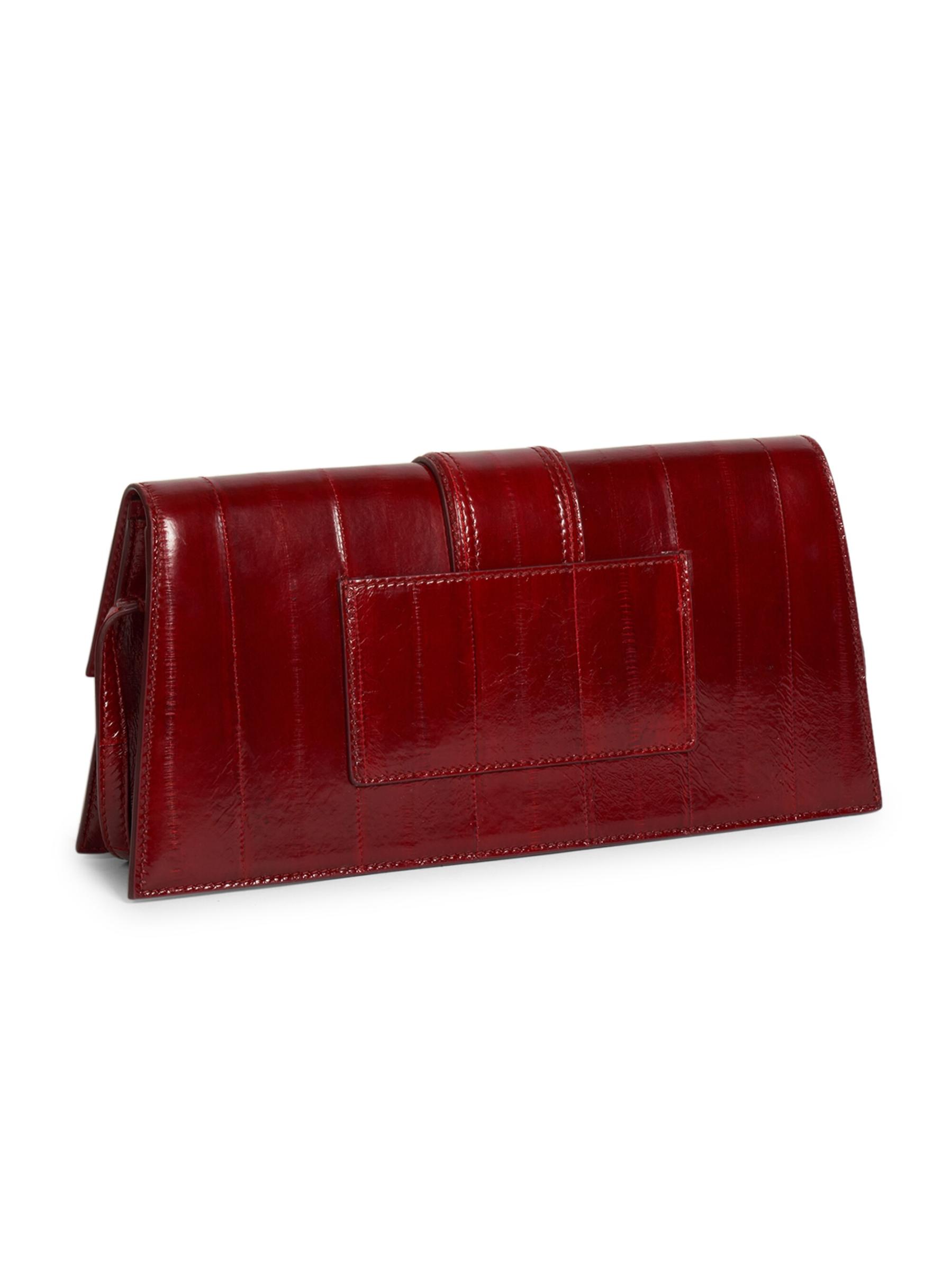 Shop Jacquemus - Le Grand Bambino Leather Top Handle Bag