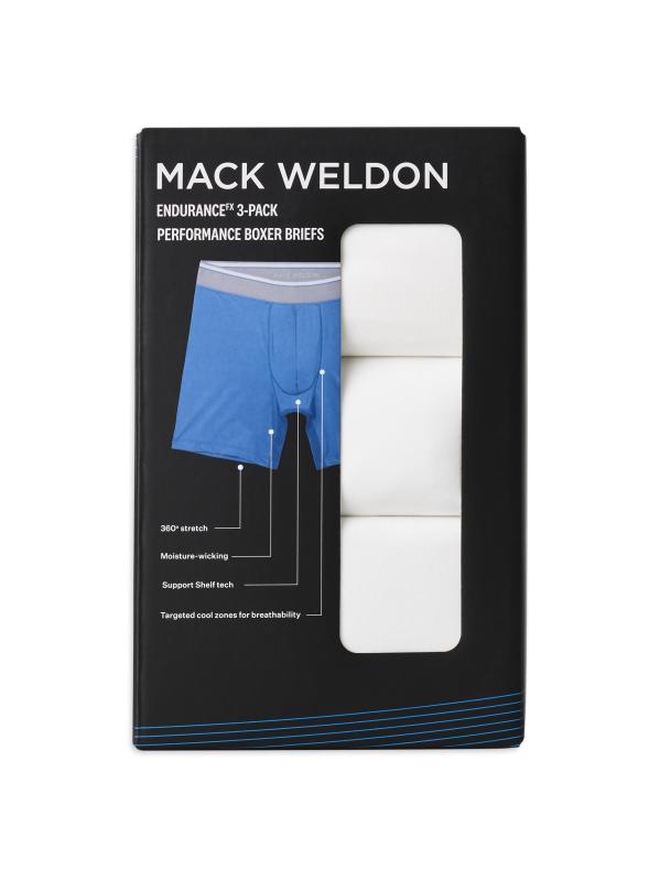 Shop MACK WELDON Endurance Boxer Brief 3-Pack Saks Fifth