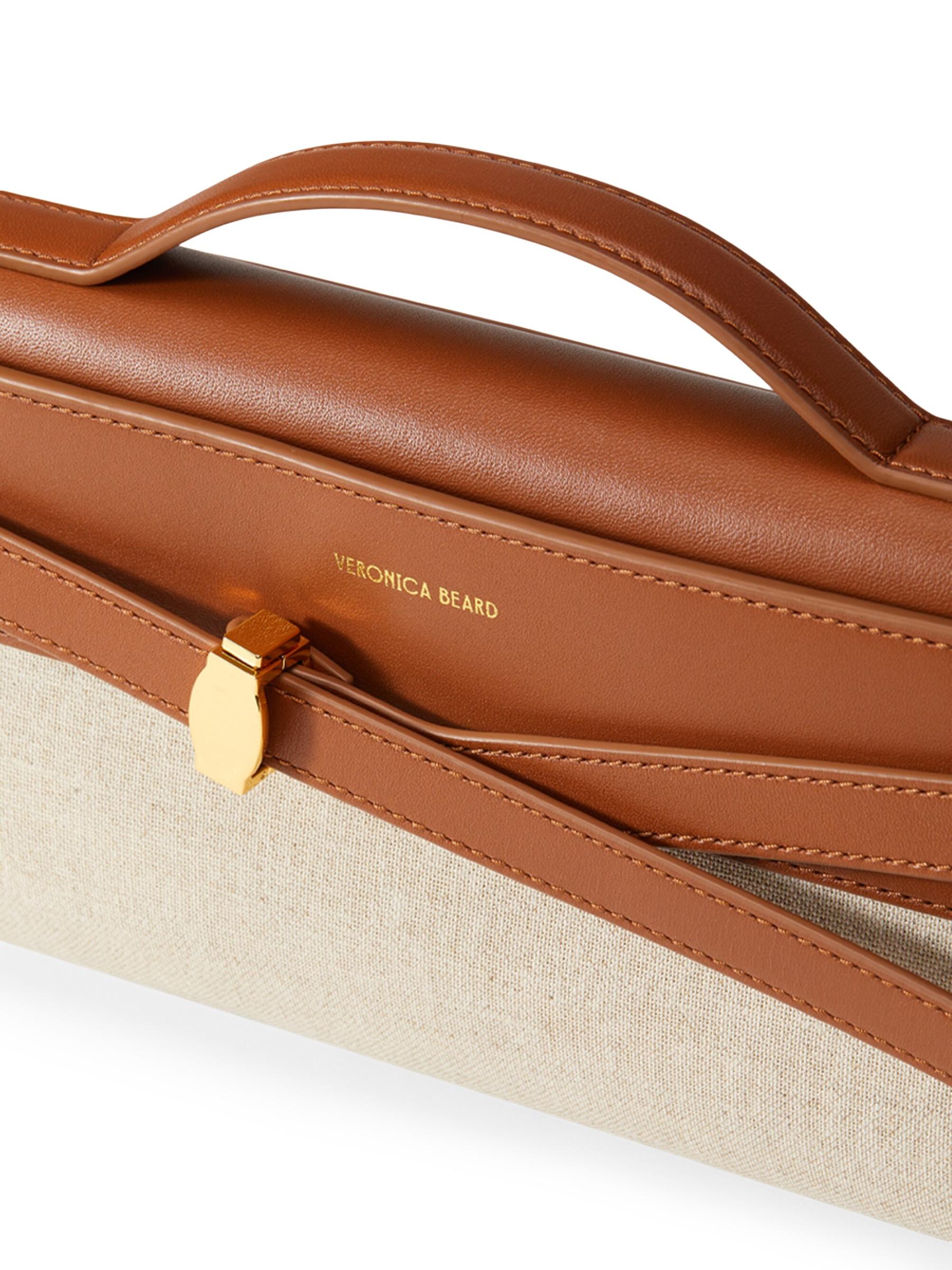 Dash Canvas & Leather Clutch