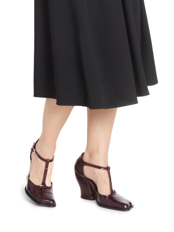 Compra Loewe Bombas Onda 90MM con correa en T de piel con