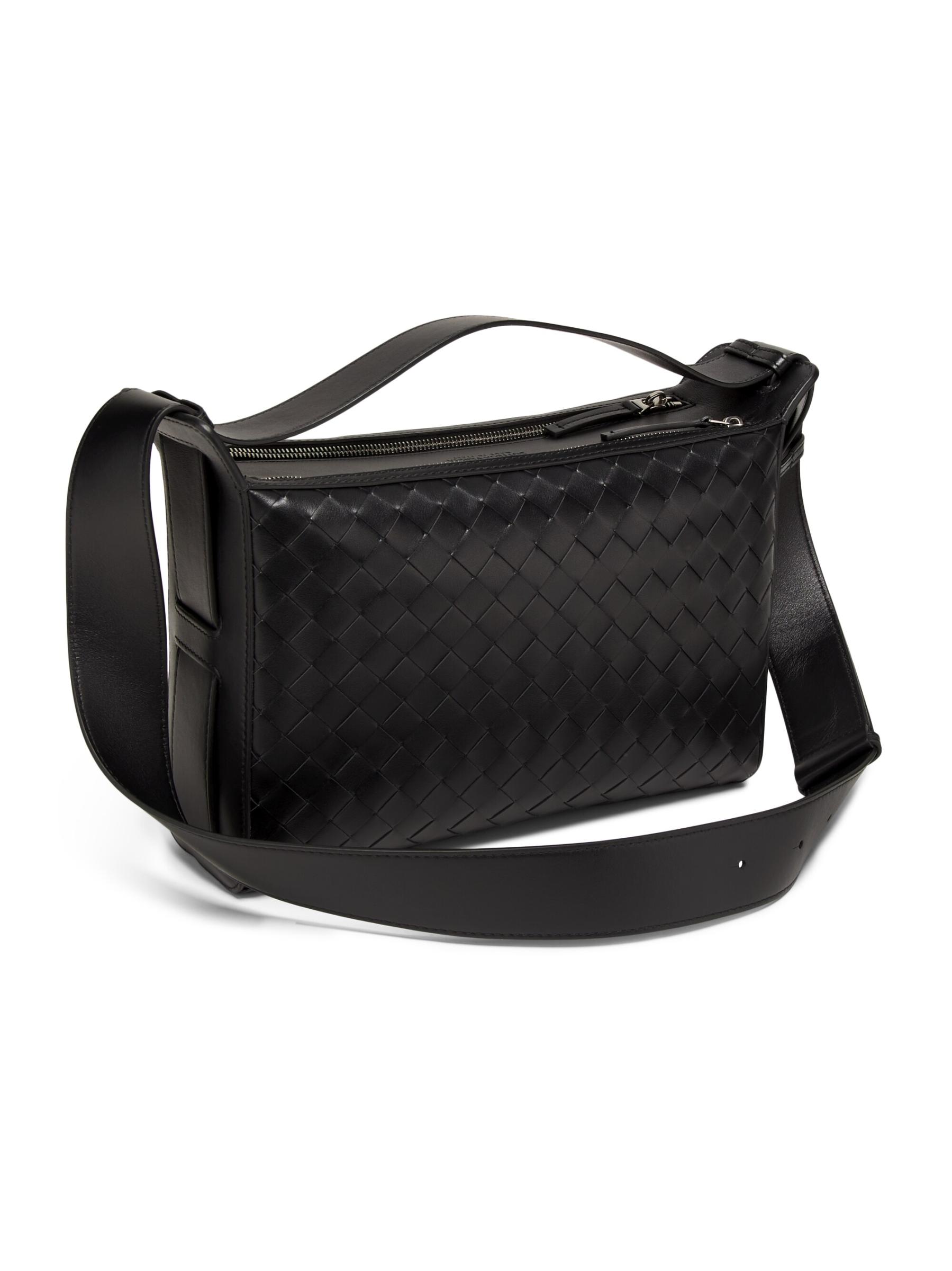 BOTTEGA VENETA イントレチャートレザー製ハンドバッグ Bottega Veneta - イントレチャート・レザー・トップハンドル