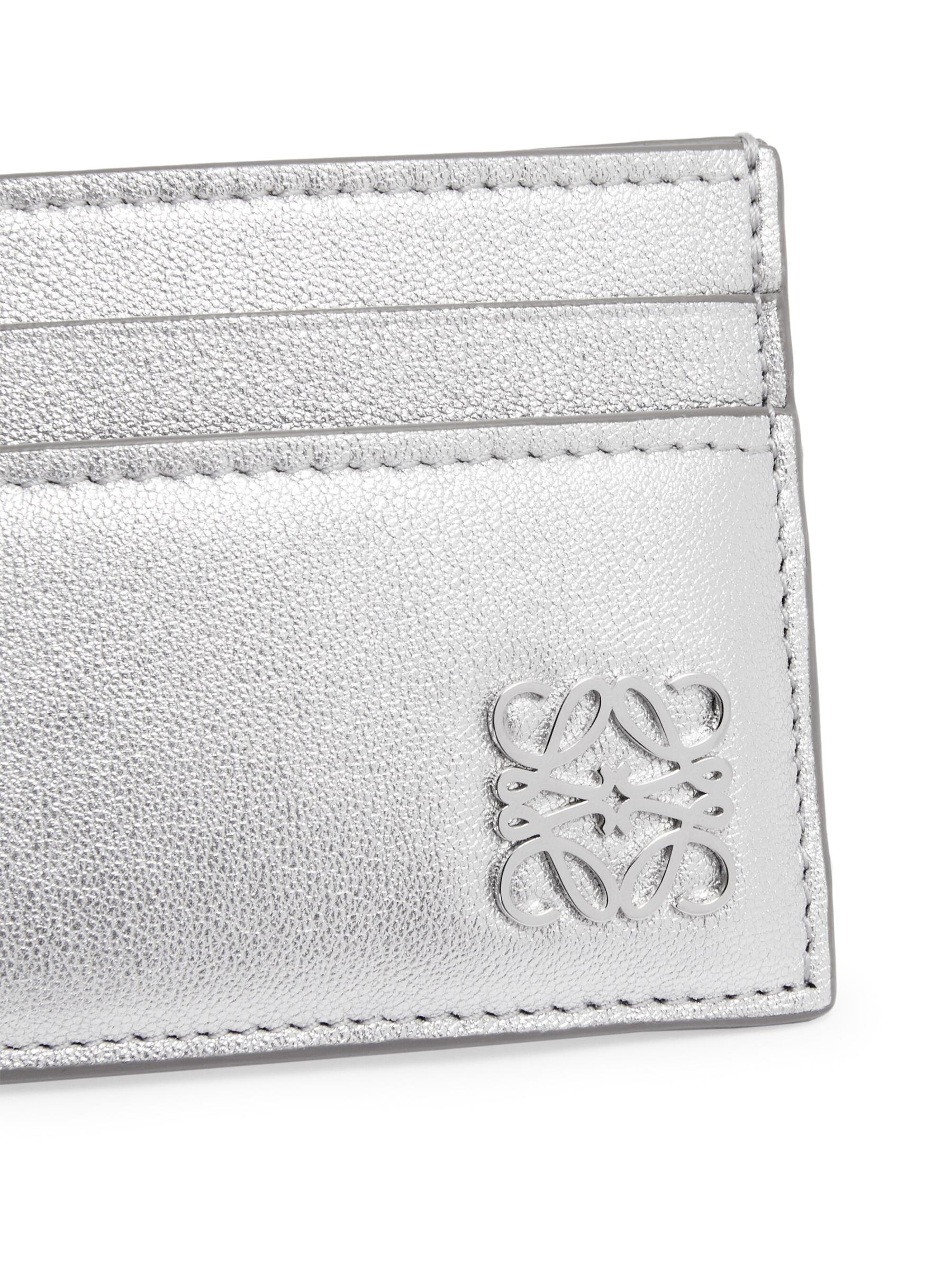 【LOEWE】 Anagram Puffer leather card holder Loewe Anagram Puffer Card Holder in Red | Lyst