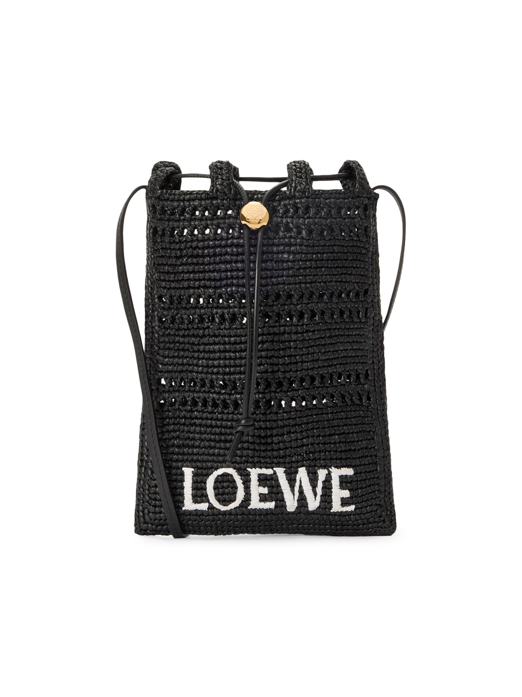 Shop Loewe - LOEWE x Paula's Ibiza Drawstring Pocket Bucket