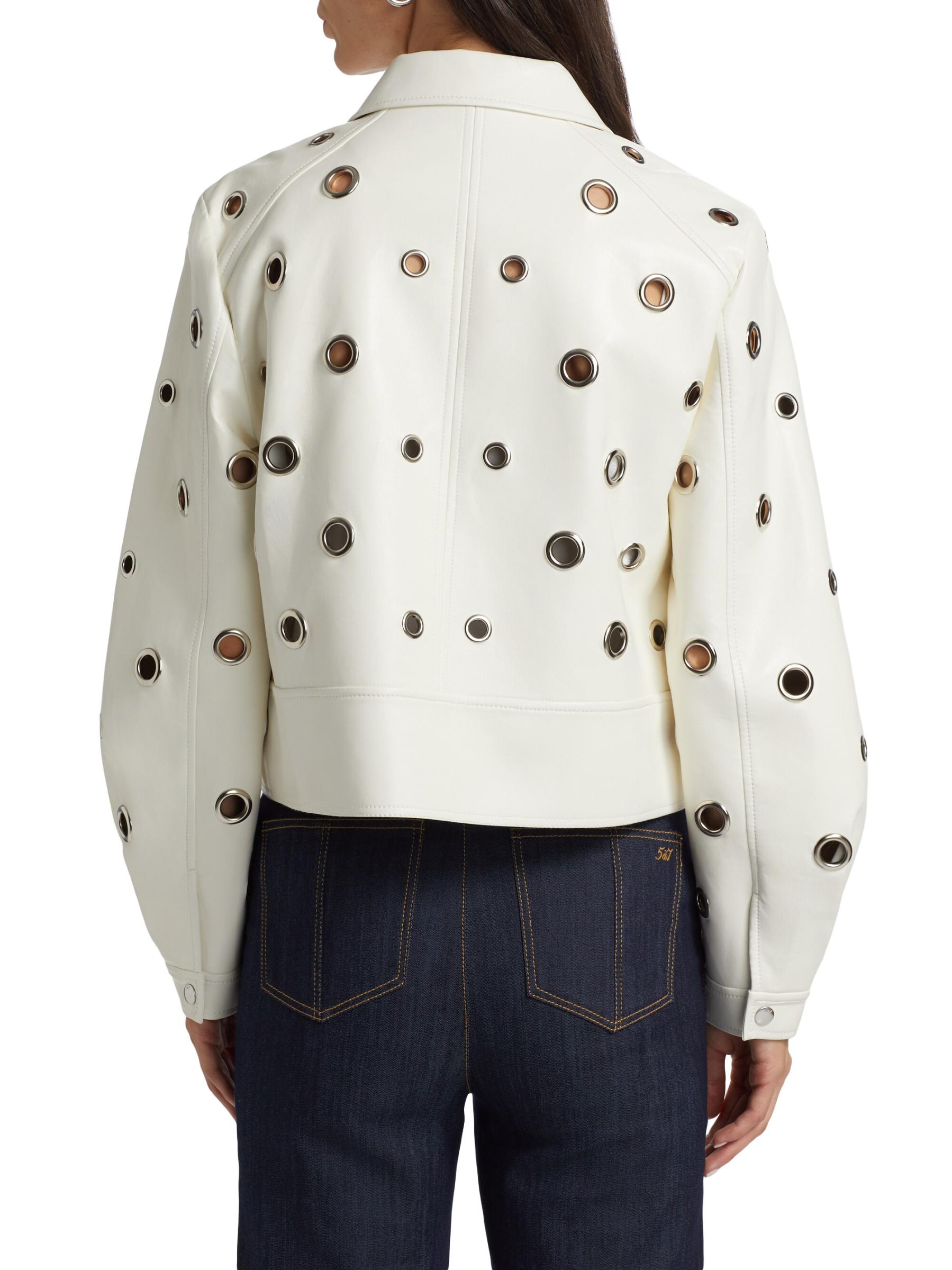 Harriet Faux-Leather Jacket