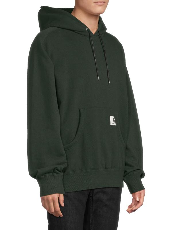 Shop Sacai - Sacai x Carhartt WIP Cotton Jersey Hoodie | Saks
