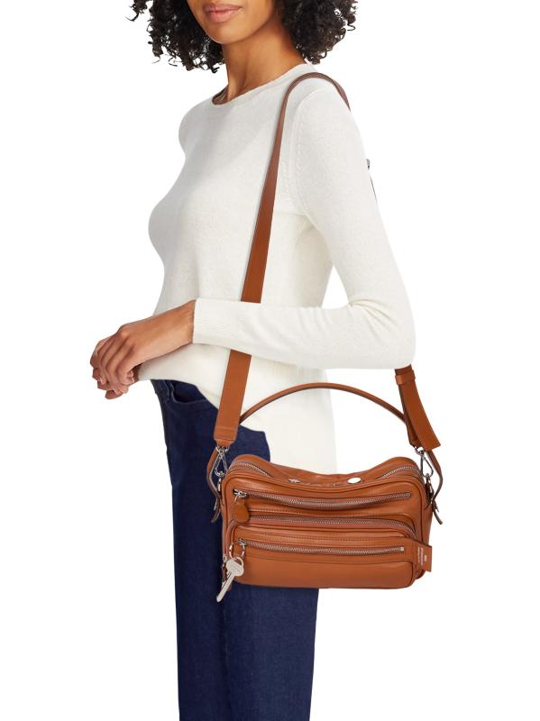 Shop Acne Studios - Camero Party Leather Shoulder Bag | Saks