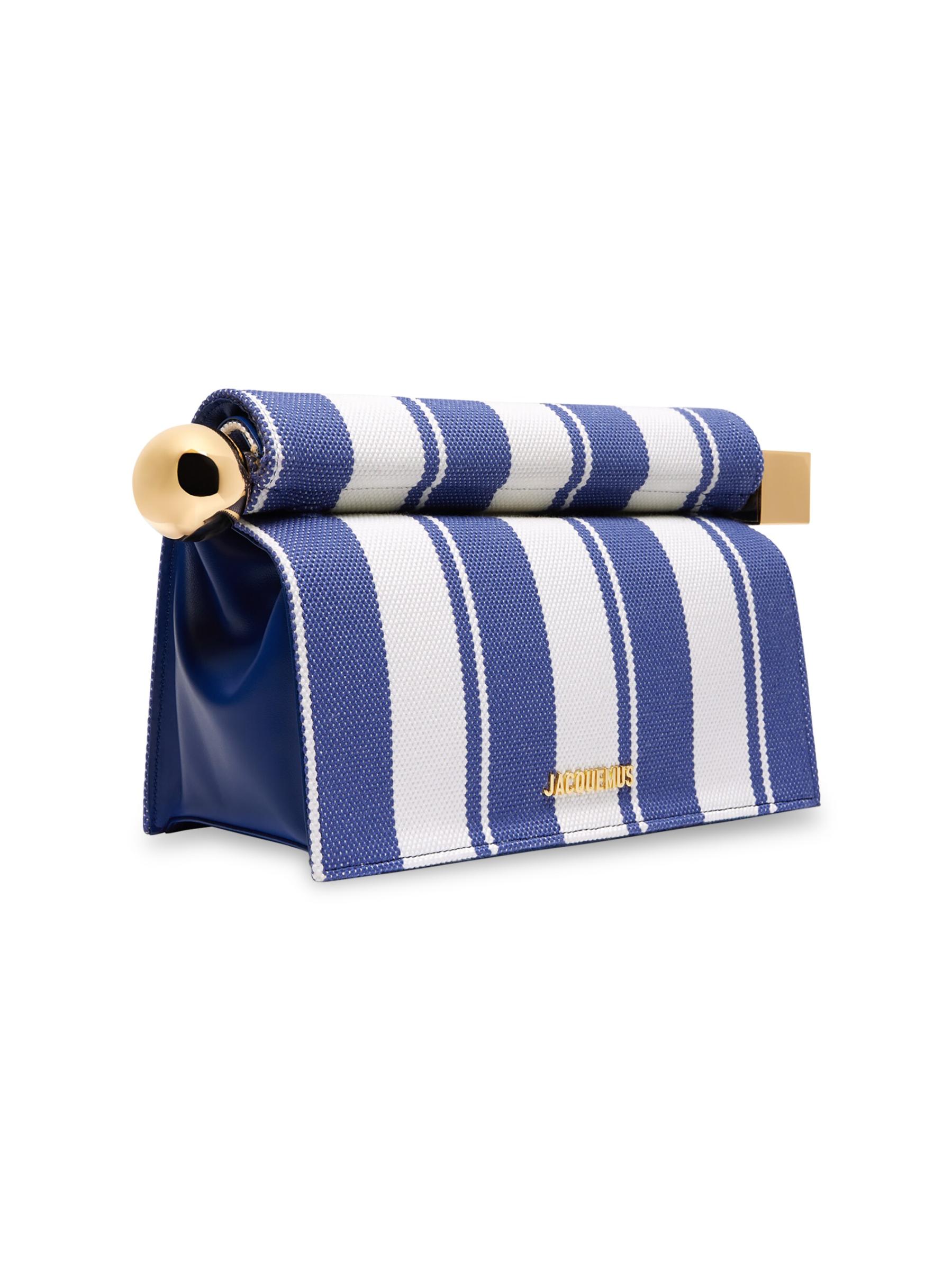 【JACQUEMUS】La Pochette Salon tote Bag/関税+全国送料込み Jacquemus La Pochette Salon Clutch Bag | Black | FARFETCH