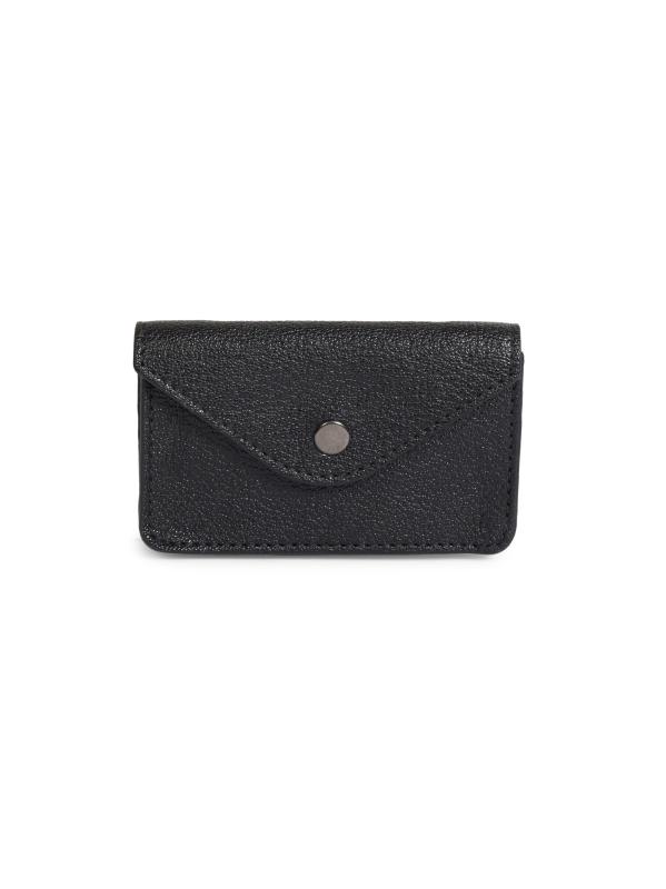 Lemaire forded coin purse ブラック Folded Coin Purse — Black – La Garçonne