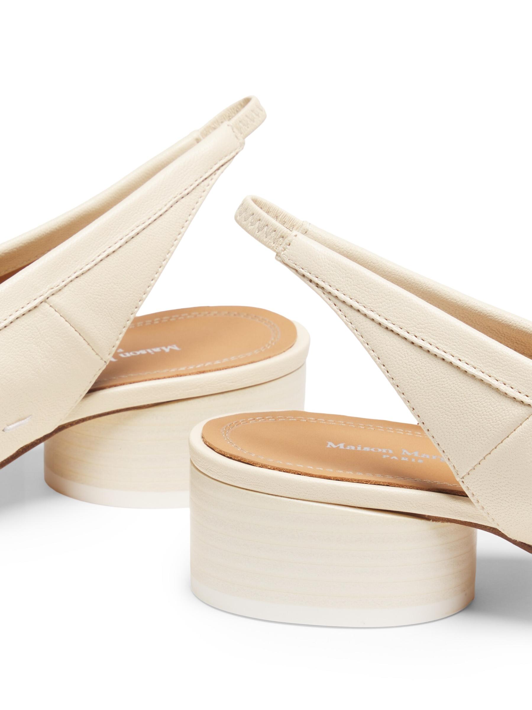 新作【Maison Margiera】TABI ニューバレリーナ スリングバック 直営店☆Maison Margiela☆ニュー Tabiスリングバックバレリーナ