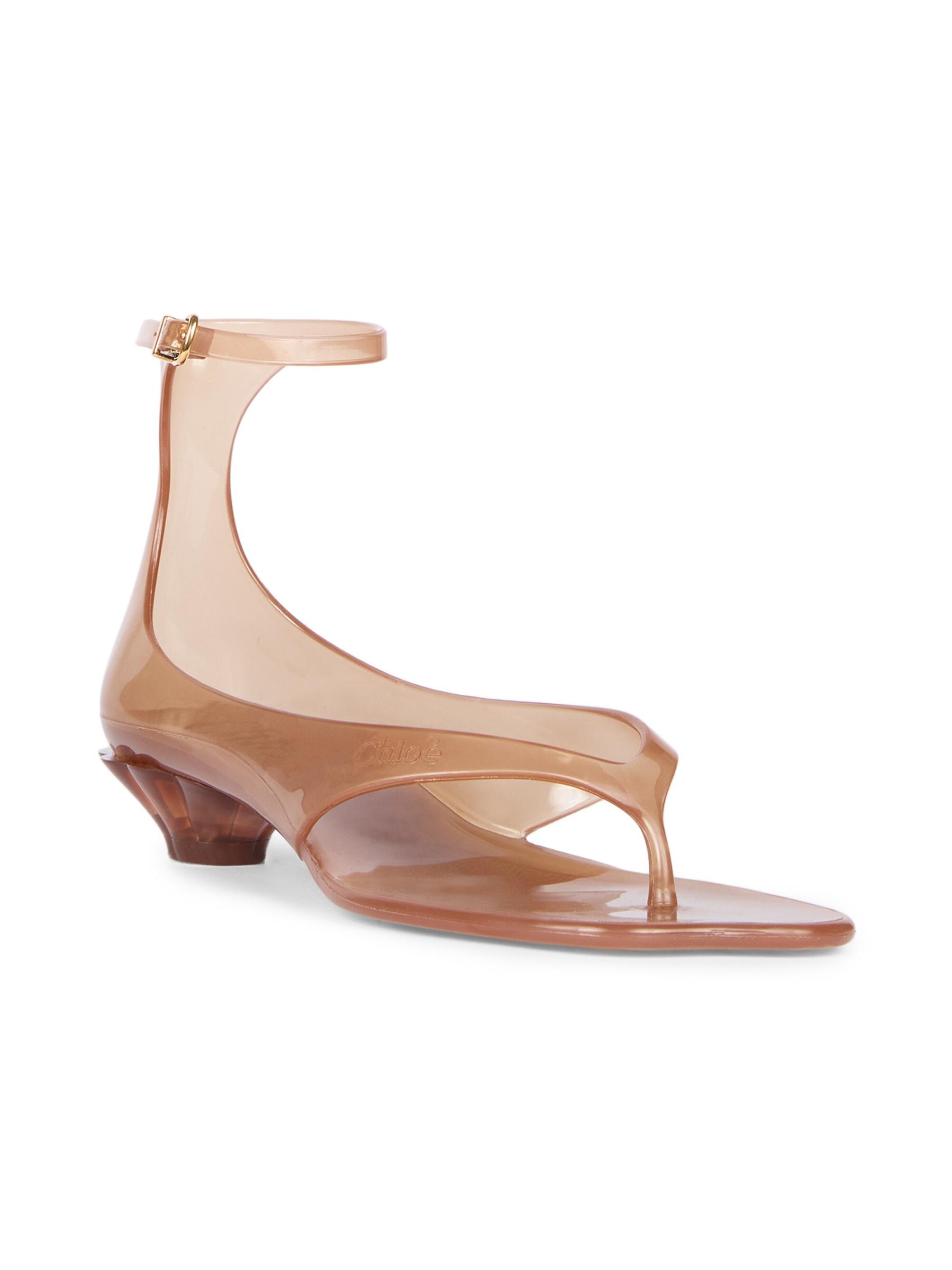 【Chloe】Jelly PVC サンダル Chloé Jelly Sandal in Spearmint | Chloé US