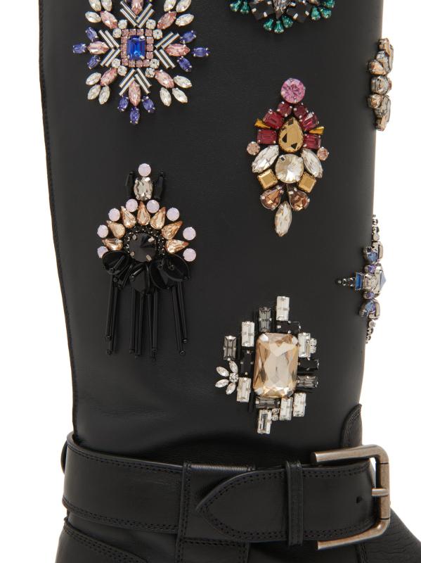 #6: بوت مطرز يصل إلى الركبة - نيرو