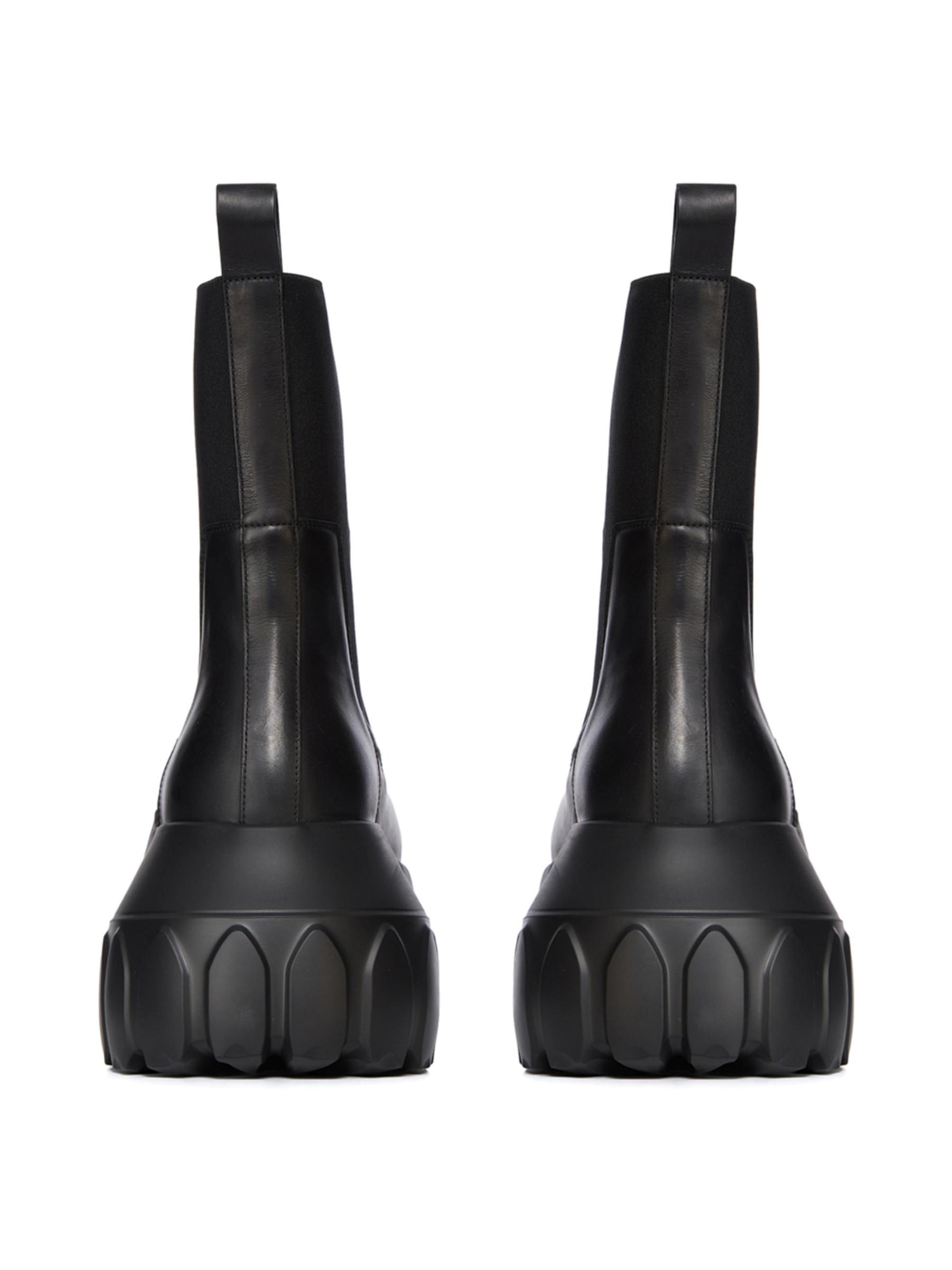 Rick Owens - ビートル メガトラクター レザー チェルシーブーツ を