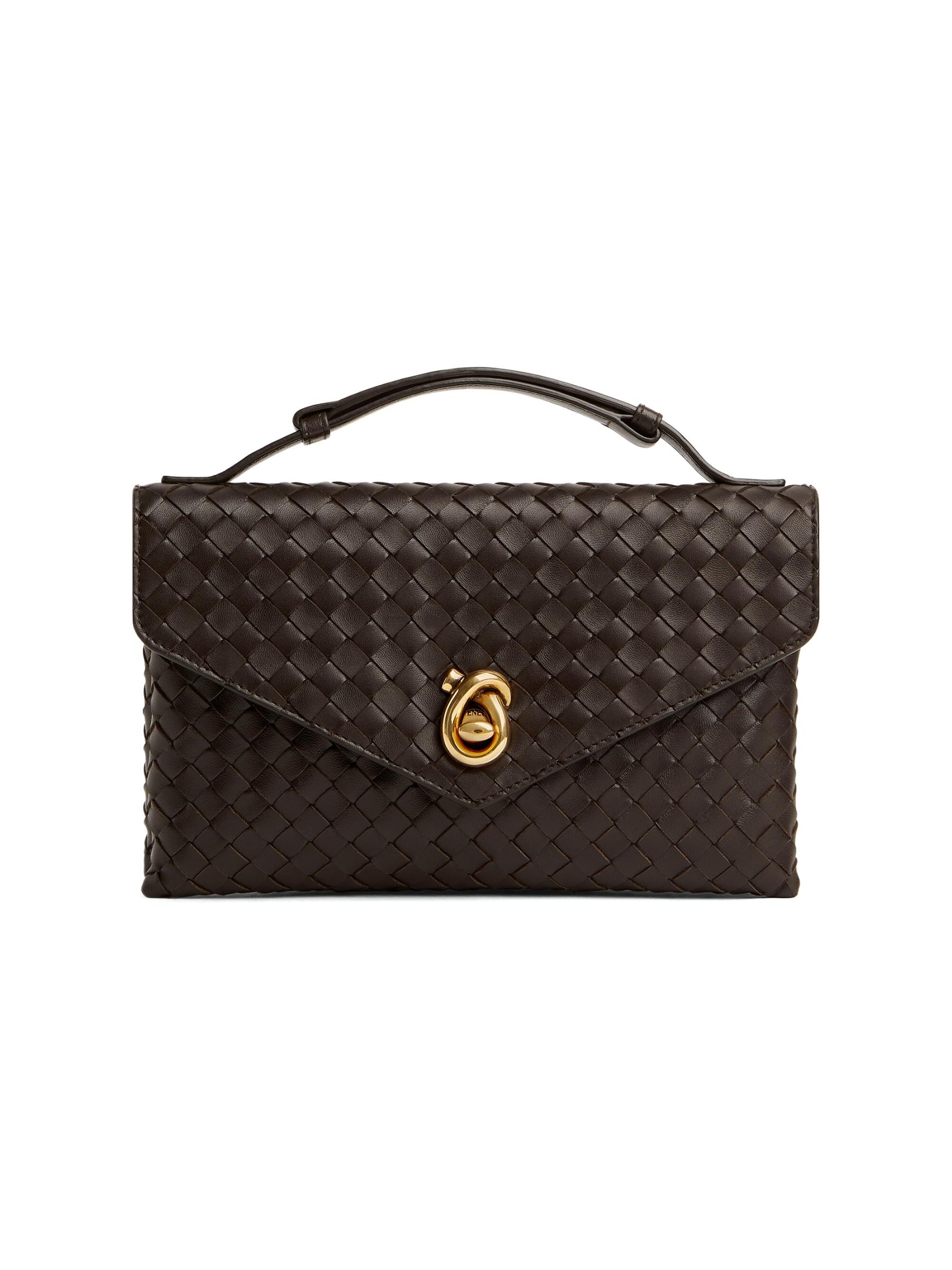Bottega Veneta - ノットロック イントレチャート レザー トップ