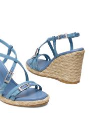 STUART WEITZMAN SG903SLV 関税送料込 Shop Stuart Weitzman - Georgie 90MM Denim Espadrille Wedge