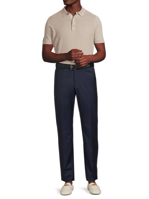 Corneliani - ウール＆シルク・スリムフィット・パンツ を