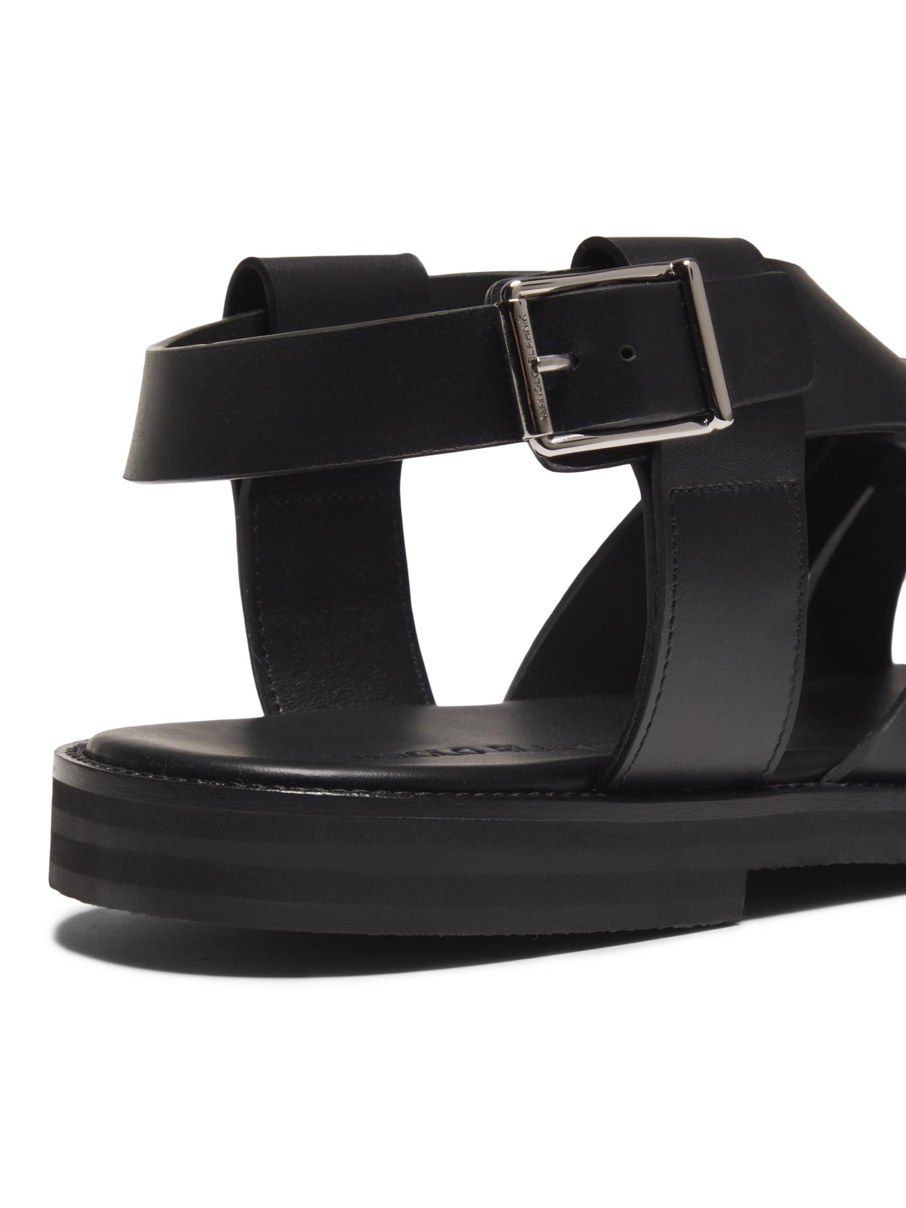 完売前に☆ [MANOLO BLAHNIK] Inezmu レザー サンダル MANOLO BLAHNIK Exclusive Sandals INEZMU & GOLBY 5.11(sat