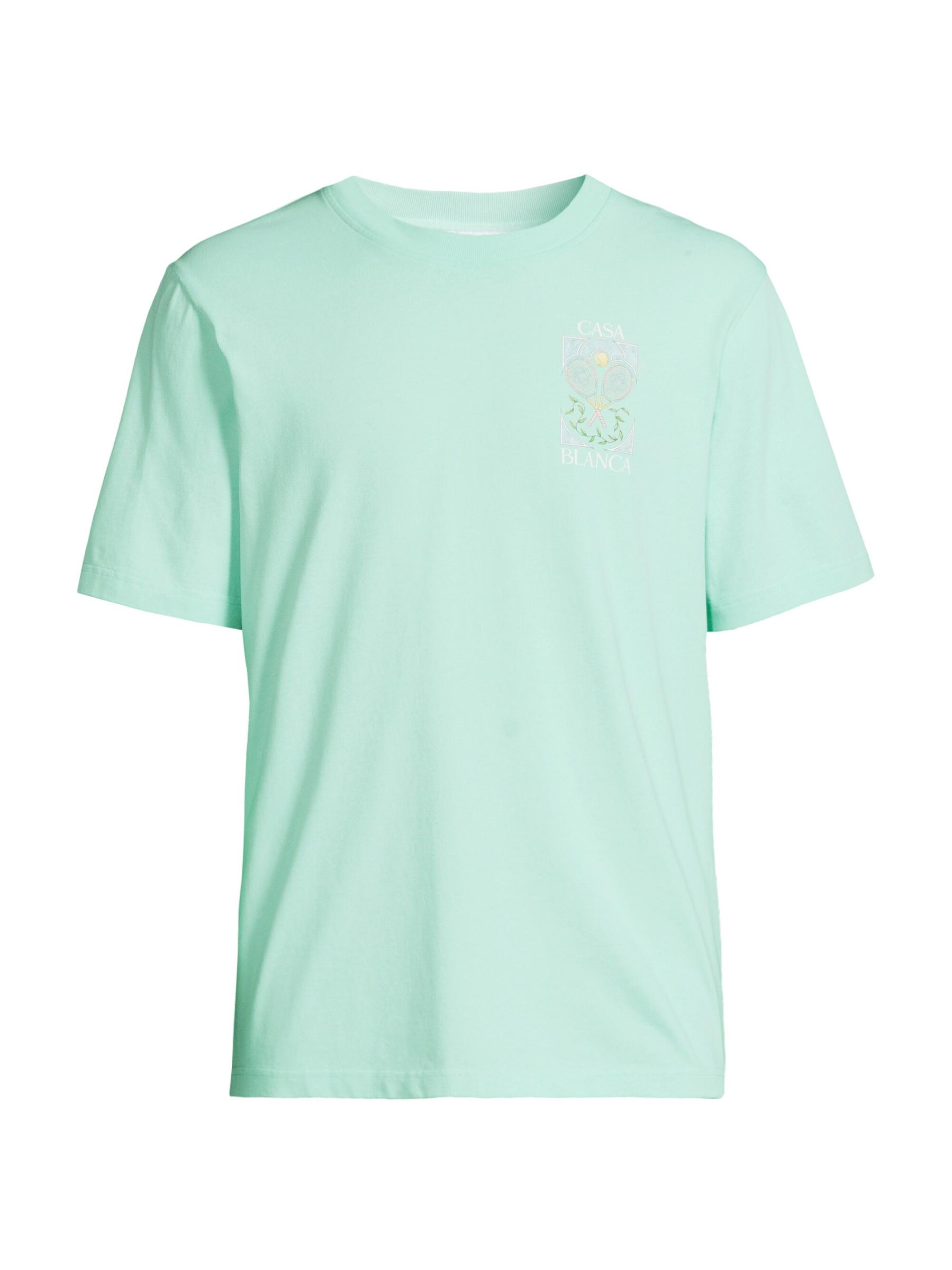[CASABLANCA]オーガニックコットンジャージー Tシャツ Casablanca - グラフィックコットンTシャツ をオンライン購入