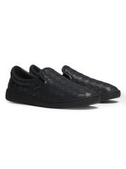 24SS【BOTTEGA VENETA】ソーヤー スニーカー イントレチャート Bottega Veneta - ソーヤー イントレチャート レザー スリップ