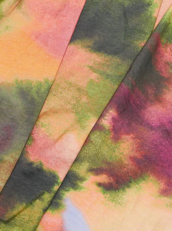 #6: فستان قصير بدون حمالات من كيلي بألوان مائية - سماء الصحراء